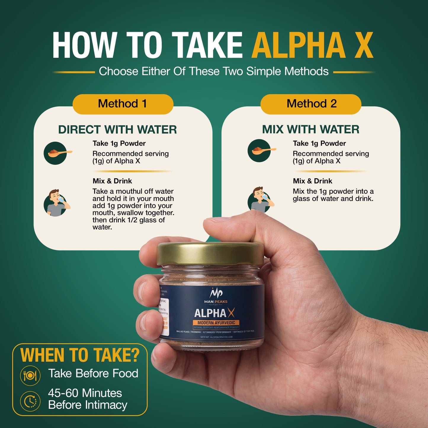 MANPEAKS ALPHA X